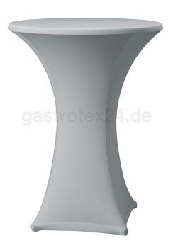 Stretch-Stehtischhusse Samba D1 grau